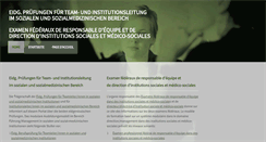 Desktop Screenshot of examen-sozmed.ch